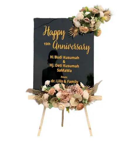 Papan Bunga Akrilik Sigit